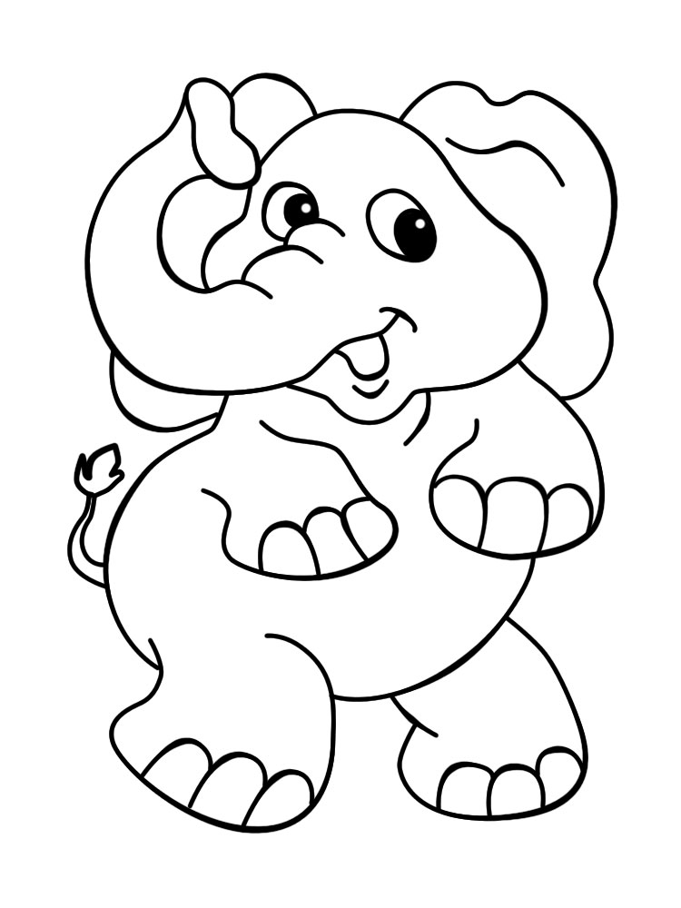 Милый слоненок хочет с вами поиграть.