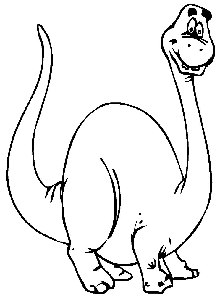 Детские раскраски динозавры для мальчиков и девочек