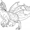 Интересные и полезные раскраски для детей с драконами