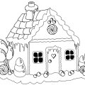 Пряничные домики на картинках для творческих малышей