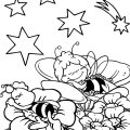 Раскраски с пчелкой Майей для мальчиков и девочек распечатать на принтере