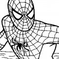 Детские раскраски с Человеком пауком