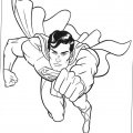 Рисуем и разукрашиваем Супермена. Детские картинки и раскраски