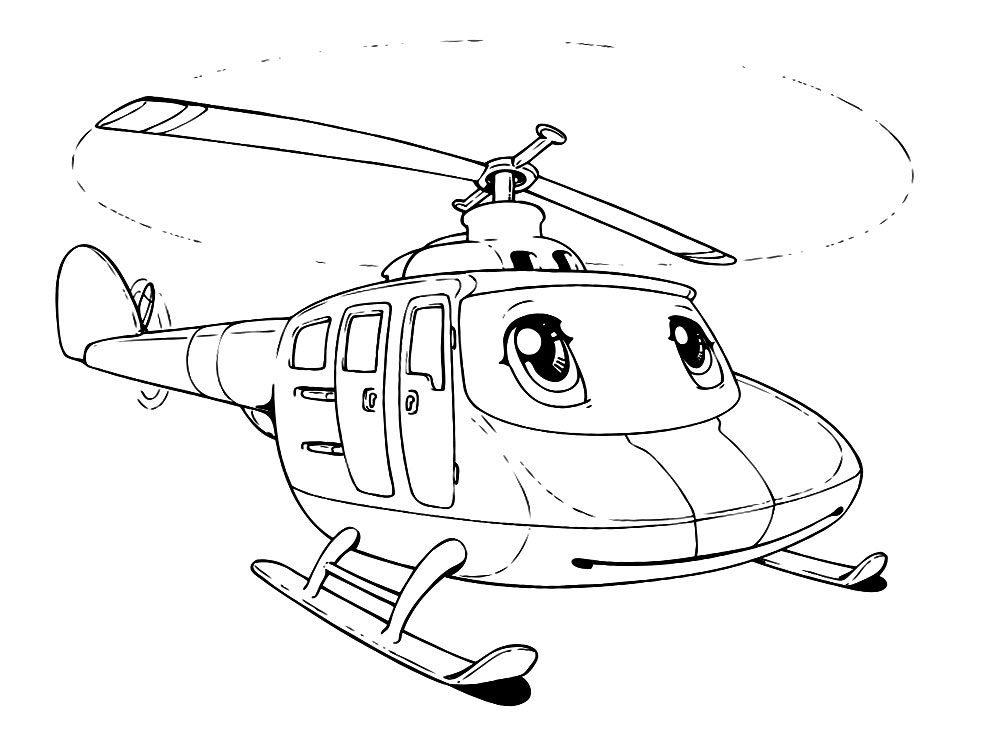 Весельчак - вертолет спускается на лед.