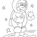 Неожиданная находка. Раскраски для мальчиков и девочек с космонавтами.